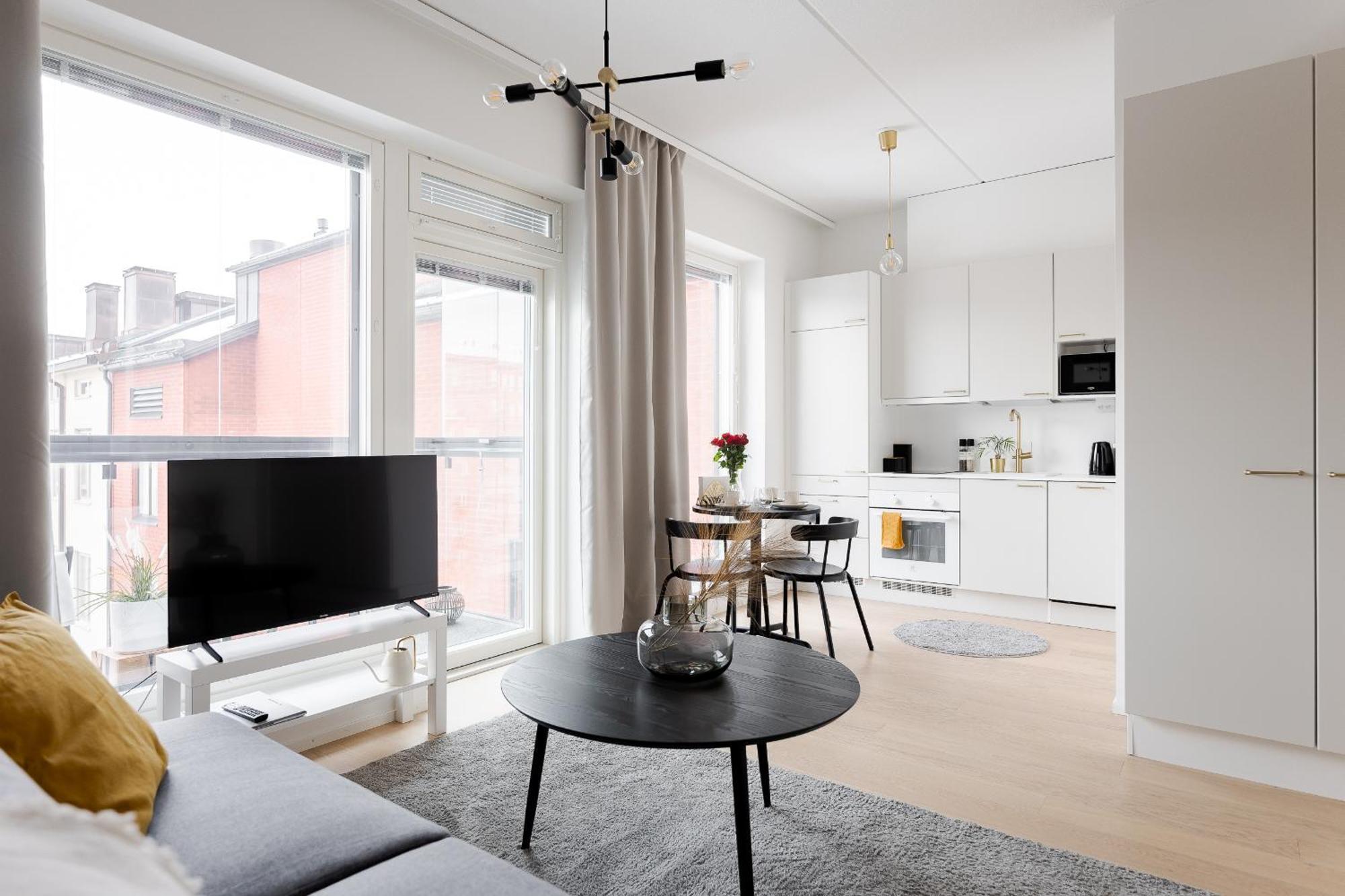 Great Location, Quiet And New With Balcony&Cafe Daire Tampere Dış mekan fotoğraf
